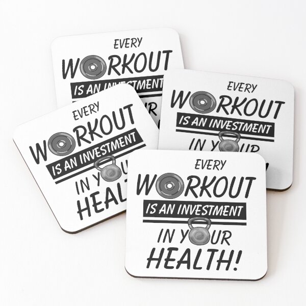 Item preview, Workout health investment fitness illustration designed and sold by ARTemyzz.