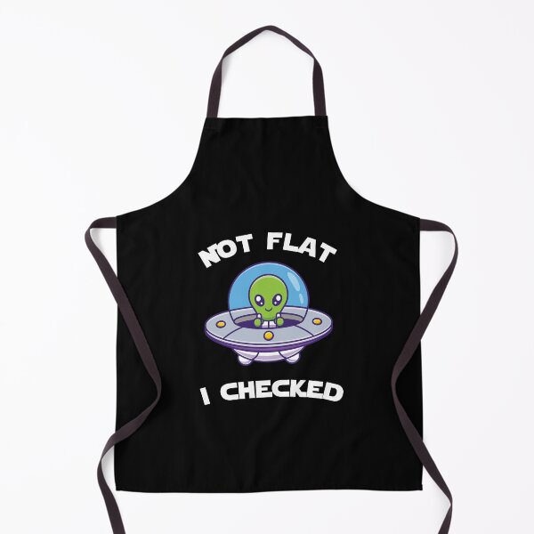 Item preview, NASA Not Flat We Checked it..... designed and sold by kikinafashion.