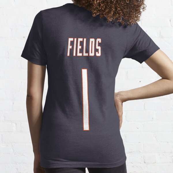 Justin Fields NFL Chicago Bears T-shirt for Sale by missbreeze, Redbubble