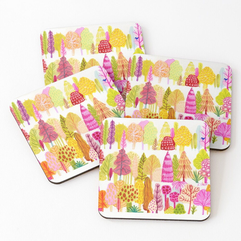 Item preview, Coasters (Set of 4) designed and sold by OneWild.