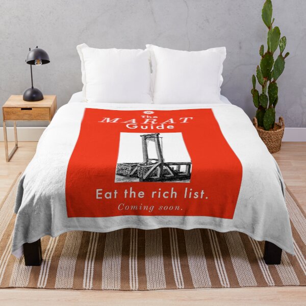 Item preview, The Marat Guide - Eat The Rich List designed and sold by MortaliteeUK.