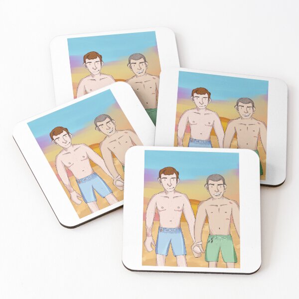 Item preview, Beach Mycroft and Greg designed and sold by kingsmercy.