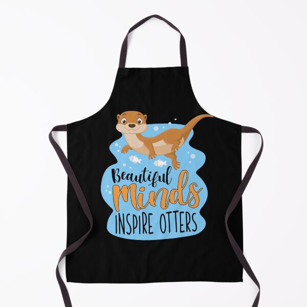 Item preview, Beautiful Minds Inspire Otters | Otter lover designed and sold by Petra Becker.