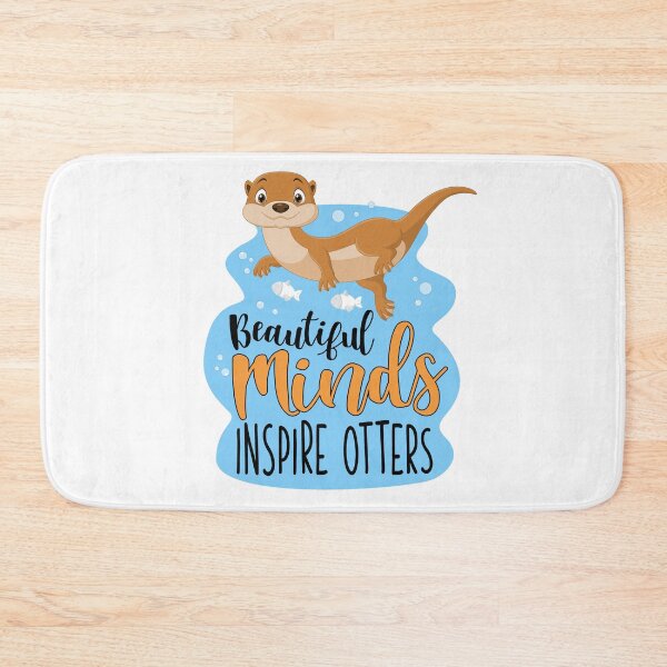 Item preview, Beautiful Minds Inspire Otters | Otter lover designed and sold by Petra Becker.