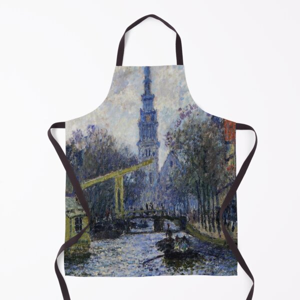 Item preview, Canal Amsterdam 1874 - Claude Monet Amsterdam Canal Artwork designed and sold by molamode.