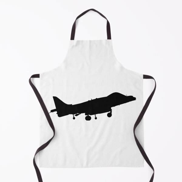 Item preview, British Army of an British military Royal Air Force, navy aircraft the Harrier jump jet from McDonnell Douglas AV-8b. Realistic silhouette Vertical Take-Off and Landing Harrier jet. designed and sold by Marcin Adrian.
