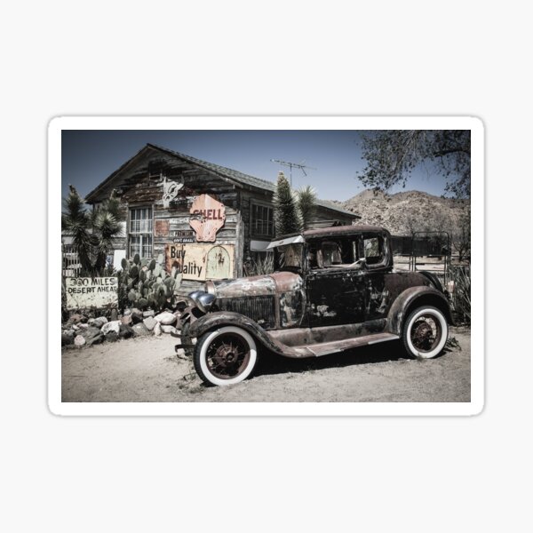Route 66 Hackberry Sticker