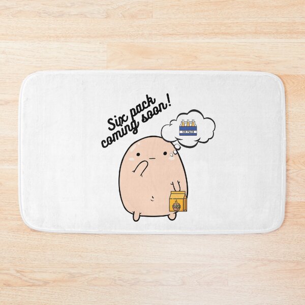 Item preview, Six pack coming soon funny design designed and sold by Yellowsprint.