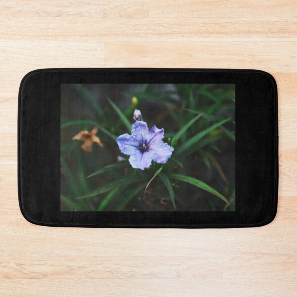 Item preview, Close up of a beautiful violet color Ruellia simplex, the Mexican petunia, Mexican bluebell or Britton's wild petunia flower designed and sold by FCEalin.