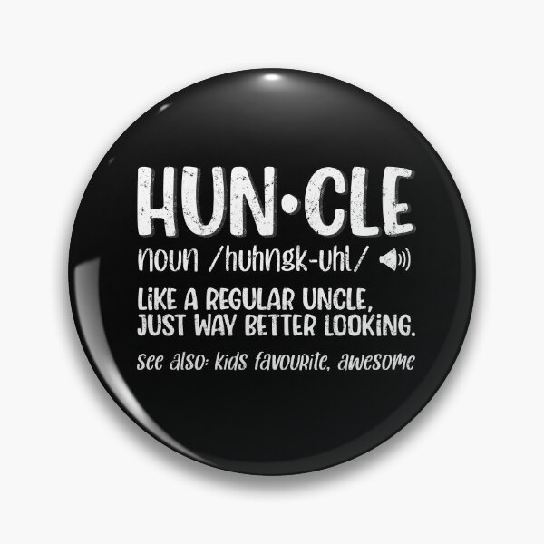 Item preview, Huncle, Funny Uncle Gift designed and sold by FuntasticDez.