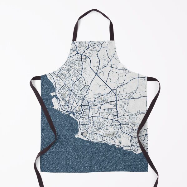 Item preview, Bridgetown City Map of Barbados - Coastal designed and sold by deMAP.