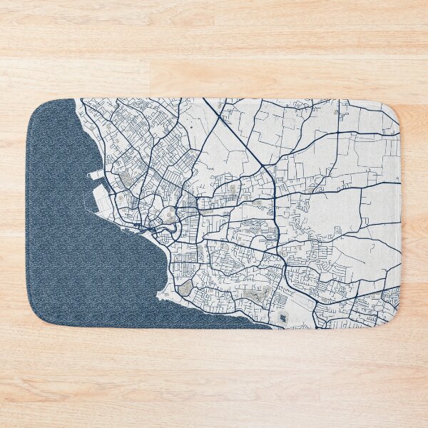 Item preview, Bridgetown City Map of Barbados - Coastal designed and sold by deMAP.