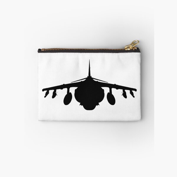 Item preview, British Army of an British military Royal Air Force, navy aircraft the Harrier jump jet from McDonnell Douglas AV-8b. Realistic silhouette Vertical Take-Off and Landing Harrier jet. designed and sold by Marcin Adrian.