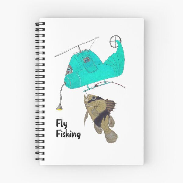 Artikelvorschau, Fliegenfischen mit einem Hubschrauber entworfen und verkauft von Douglas Walker.