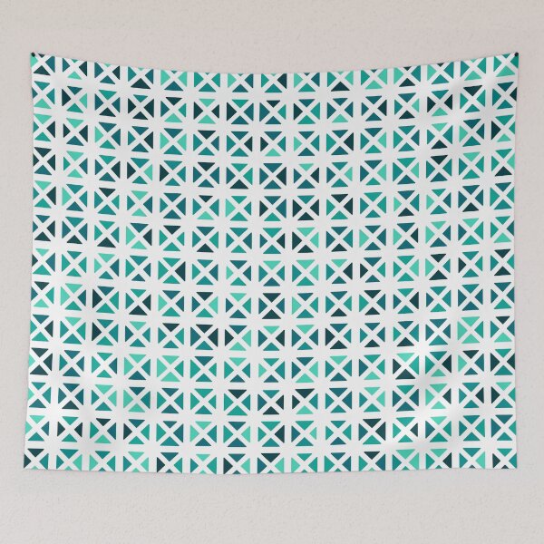 Item preview, Rounded Triangle Pattern (Teal) designed and sold by John Uttley.