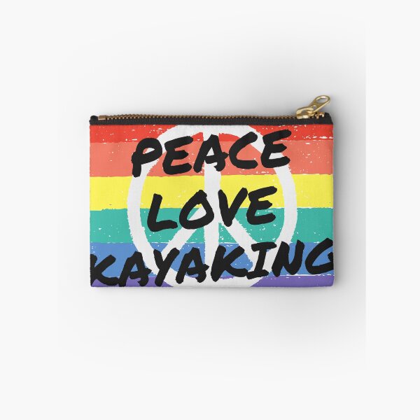 Item preview, Peace. Love.  Kayaking designed and sold by TheGreenGoat.