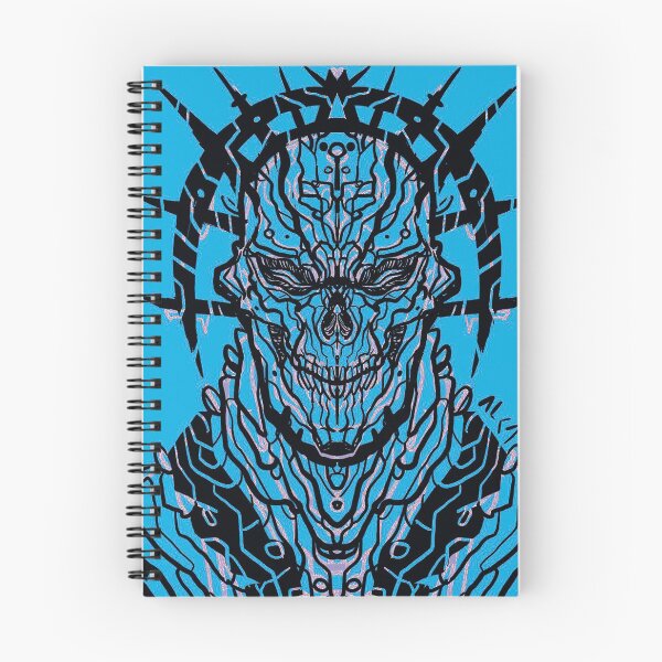 Item preview, Cyberpunk Skull (Blue) designed and sold by Rebel Digital Dog.