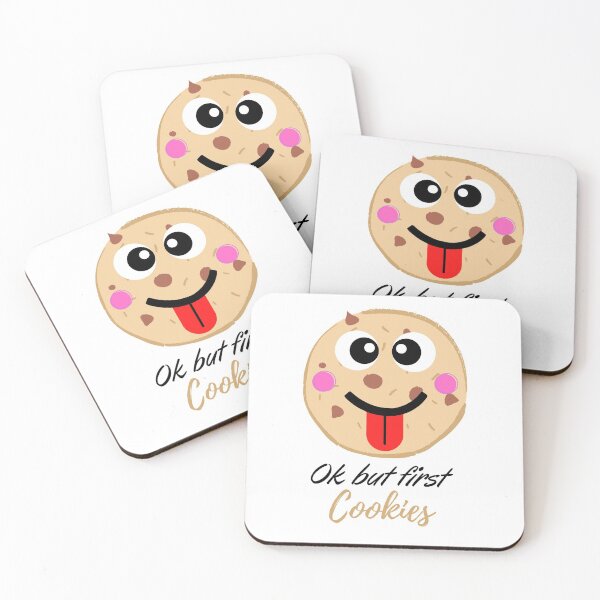 Item preview, Funny design - " Ok but first cookies" designed and sold by xomooda.