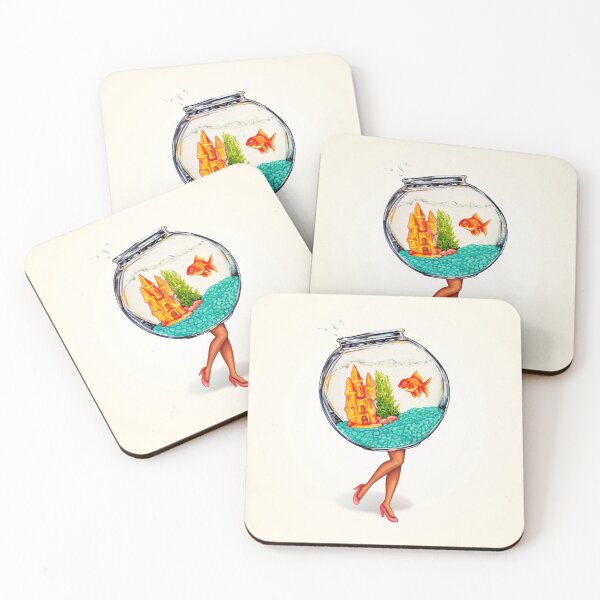 Item preview, Fishbowl Pin-Up designed and sold by Kelly  Gilleran.