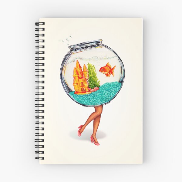 Item preview, Fishbowl Pin-Up designed and sold by Kelly  Gilleran.