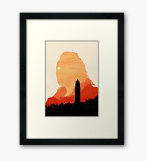 Ye Who Enter Here Framed Print
