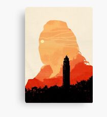 Ye Who Enter Here Canvas Print