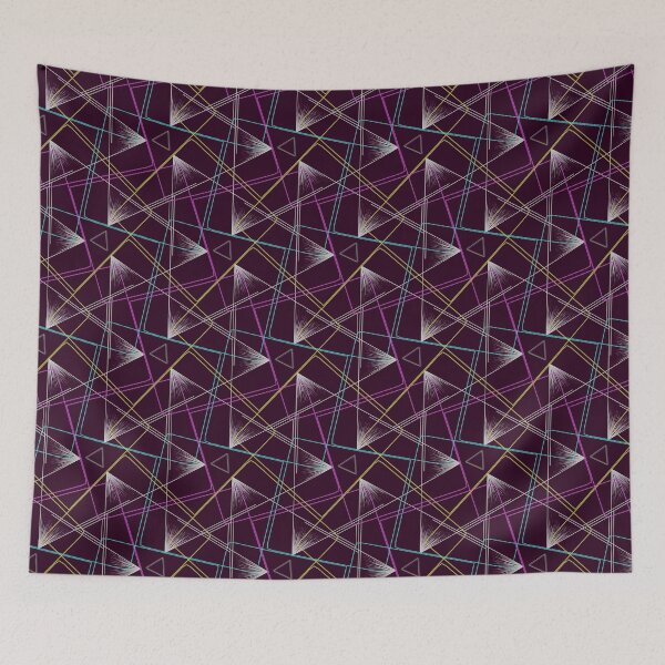 Item preview, Abstract Geometric Triangle Pattern  designed and sold by Versatill.