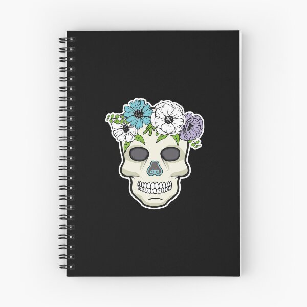 Artikelvorschau, Mexikanischer Schädel Seien Sie freundlich zu Ihrem Verstand Blumen entworfen und verkauft von designclaw.