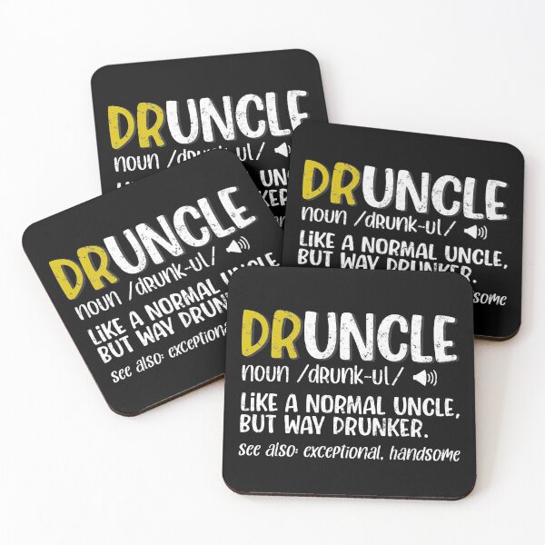 Item preview, Druncle, Funny Uncle Gift designed and sold by FuntasticDez.