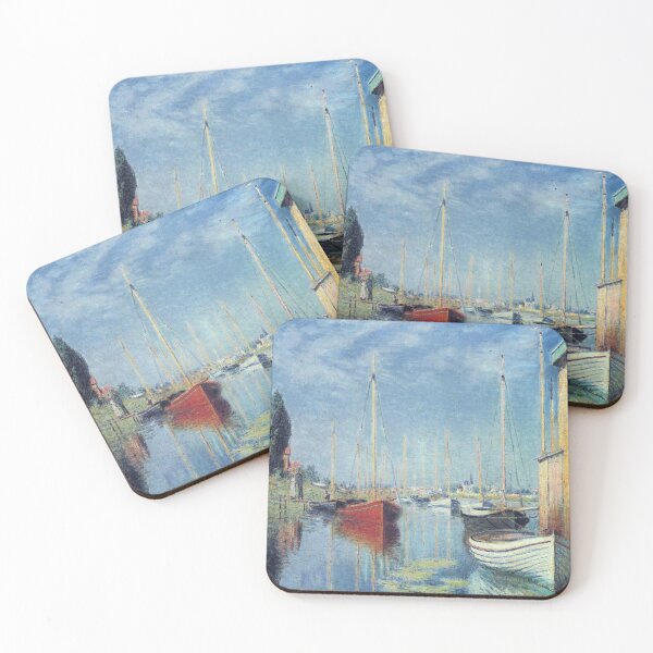 Item preview, Argenteuil Yachts 1875 - Claude Monet Argenteuil Artwork designed and sold by molamode.