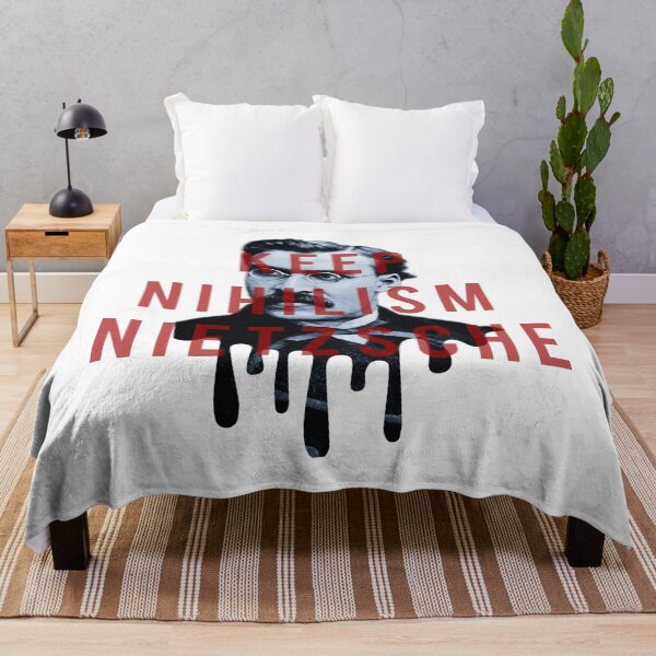 Item preview, Keep Nihilism Nietzsche designed and sold by MortaliteeUK.