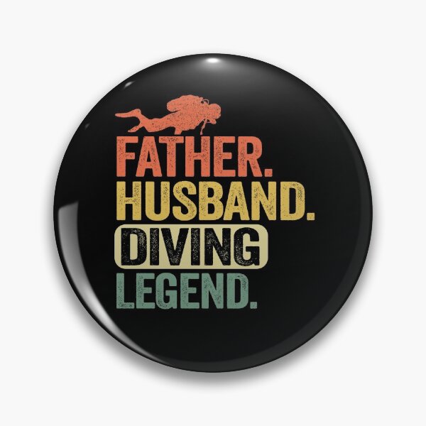 Item preview, Father Husband Diving Legend Scuba Diving Dad Gift designed and sold by Stronzi.