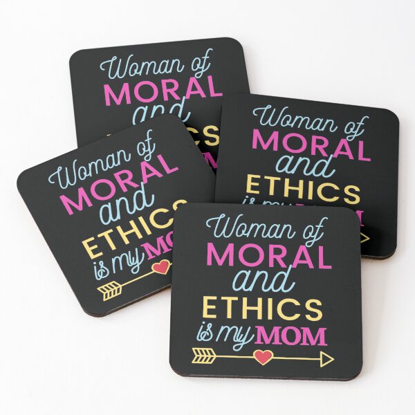 Item preview, Woman of moral ethics,is my mom,happy mothers day, designed and sold by Mammanation.