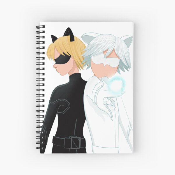 Blanc Noir Spiral Notebook