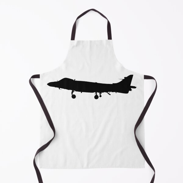 Item preview, British Army of an British military Royal Air Force, navy aircraft the Harrier jump jet from McDonnell Douglas AV-8b. Realistic silhouette Vertical Take-Off and Landing Harrier jet. designed and sold by Marcin Adrian.