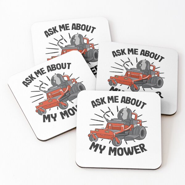 Item preview, Ask Me About My Mower Lawn Mowing Funny Gardening Gift designed and sold by Stronzi.