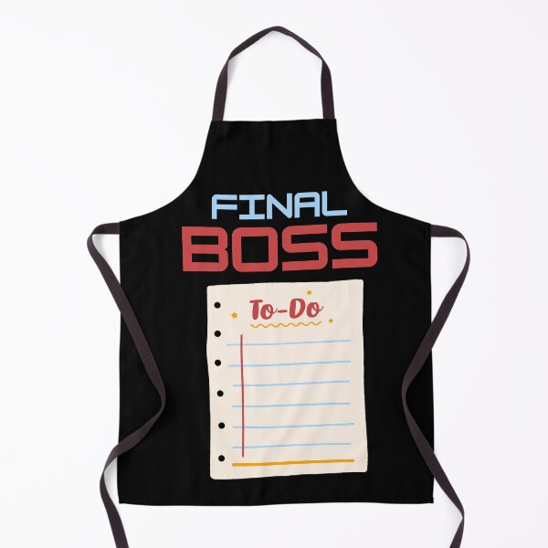 Item preview, Final Boss: My to-do list designed and sold by avocadissimo.