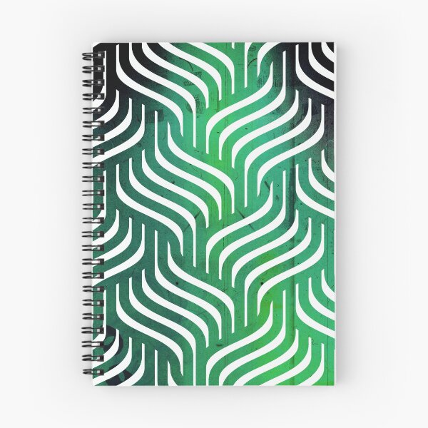 Item preview, Green Wavy Diamonds Pattern designed and sold by Designs By YL.