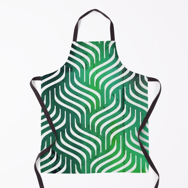 Item preview, Green Wavy Diamonds Pattern  designed and sold by Designs By YL.