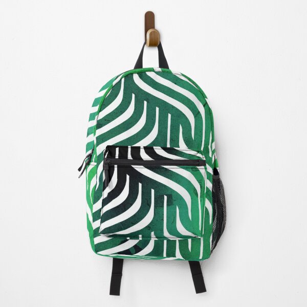 Item preview, Green Wavy Diamonds Pattern  designed and sold by Designs By YL.