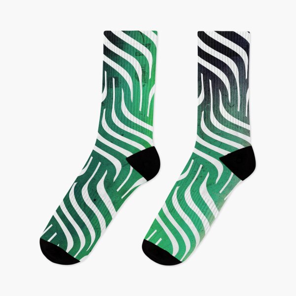 Item preview, Green Wavy Diamonds Pattern  designed and sold by Designs By YL.