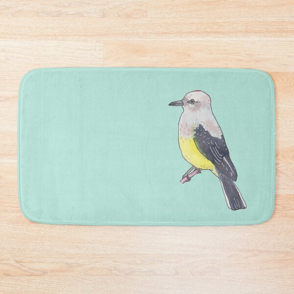 Item preview, Western Kingbird watercolor bird species bird art designed and sold by TheWaterBirds.