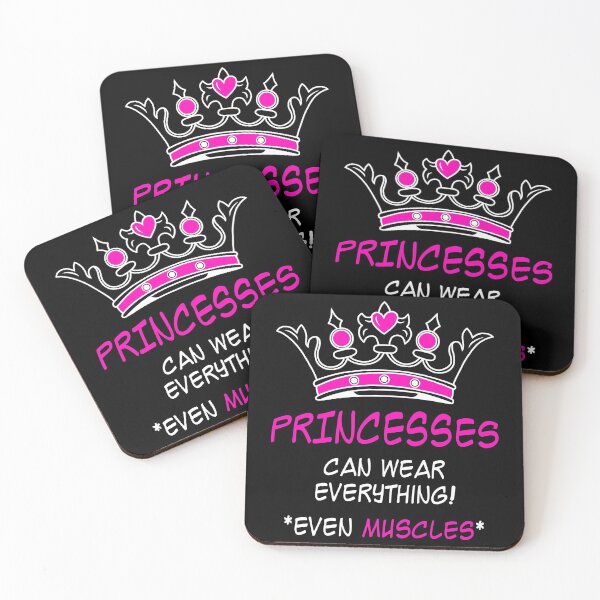 Item preview, Fitness princess muscles workout illustration designed and sold by ARTemyzz.