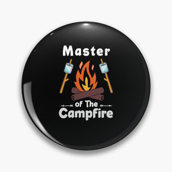 Item preview, Master of The Campfire for Camping Hiking and Outdoor Lovers designed and sold by Dexter Freeman.