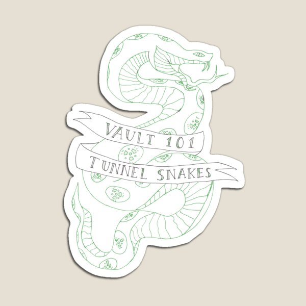 tunnel snakes v1 Magnet