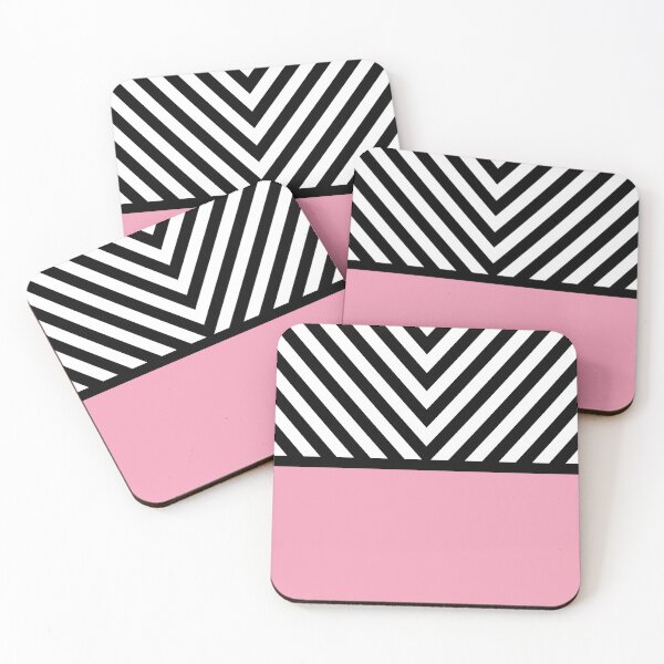 Item preview, Powder Pink V Stripes designed and sold by OddPop.