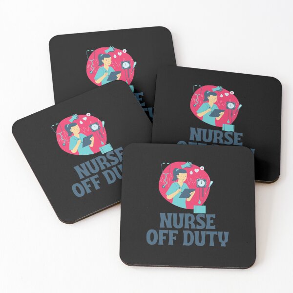 Item preview, Funny Nurse off duty themed Design designed and sold by PeaceyArt.