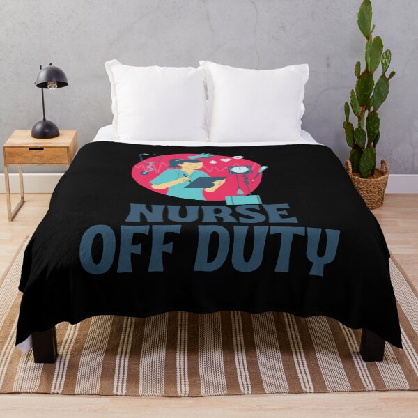 Item preview, Funny Nurse off duty themed Design designed and sold by PeaceyArt.