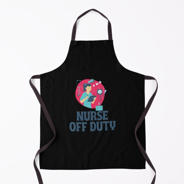 Item preview, Funny Nurse off duty themed Design designed and sold by PeaceyArt.