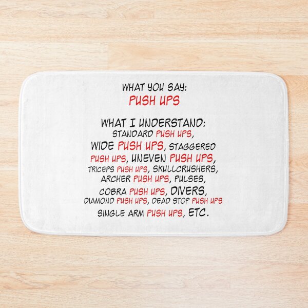 Item preview, Different push ups variations fitness design designed and sold by ARTemyzz.